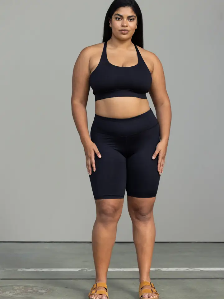 biker shorts schwarz