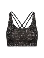 criss cross bra samadhi black