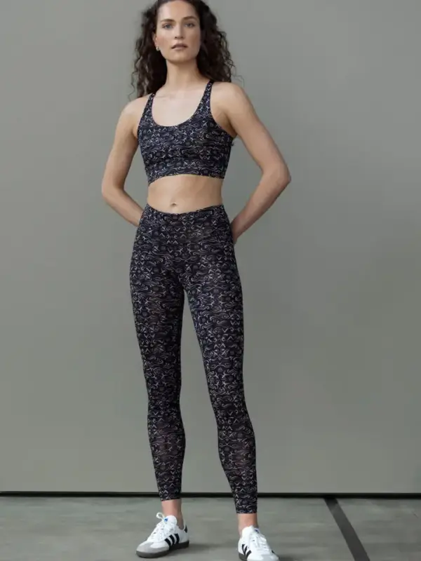 criss cross bra samadhi black