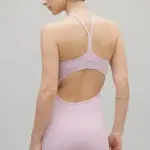 jumpsuit gerippt, morgenrosa