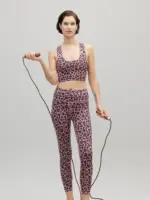 leggings cropped leo rose