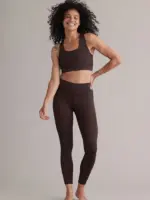 leggings cropped minimal pumpkin