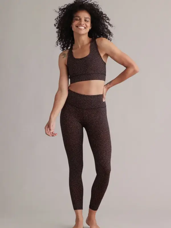 leggings cropped minimal pumpkin