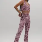 racerback bh mit blumenbordüre