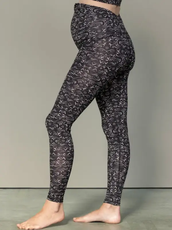 umstandsleggings samadhi schwarz