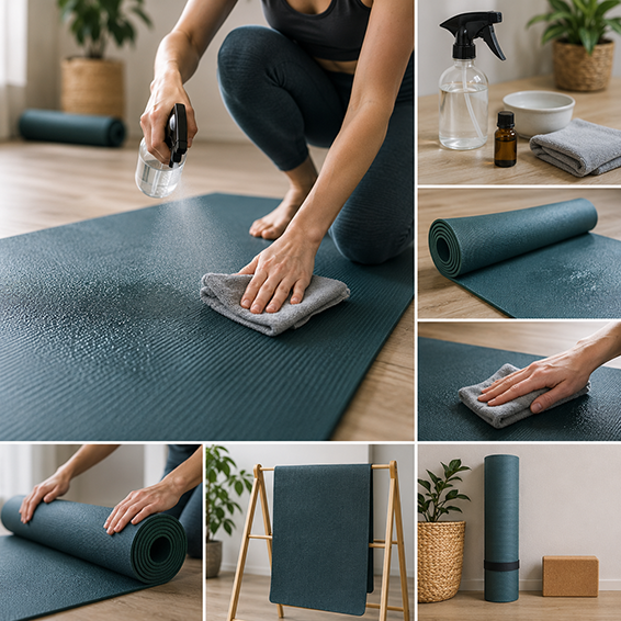 yogamatte reinigen